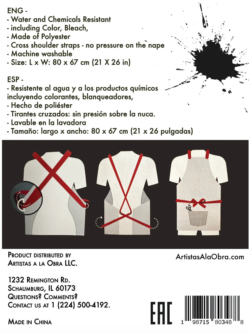 Unisex Colorista Mandiles/Apron para Coloristas