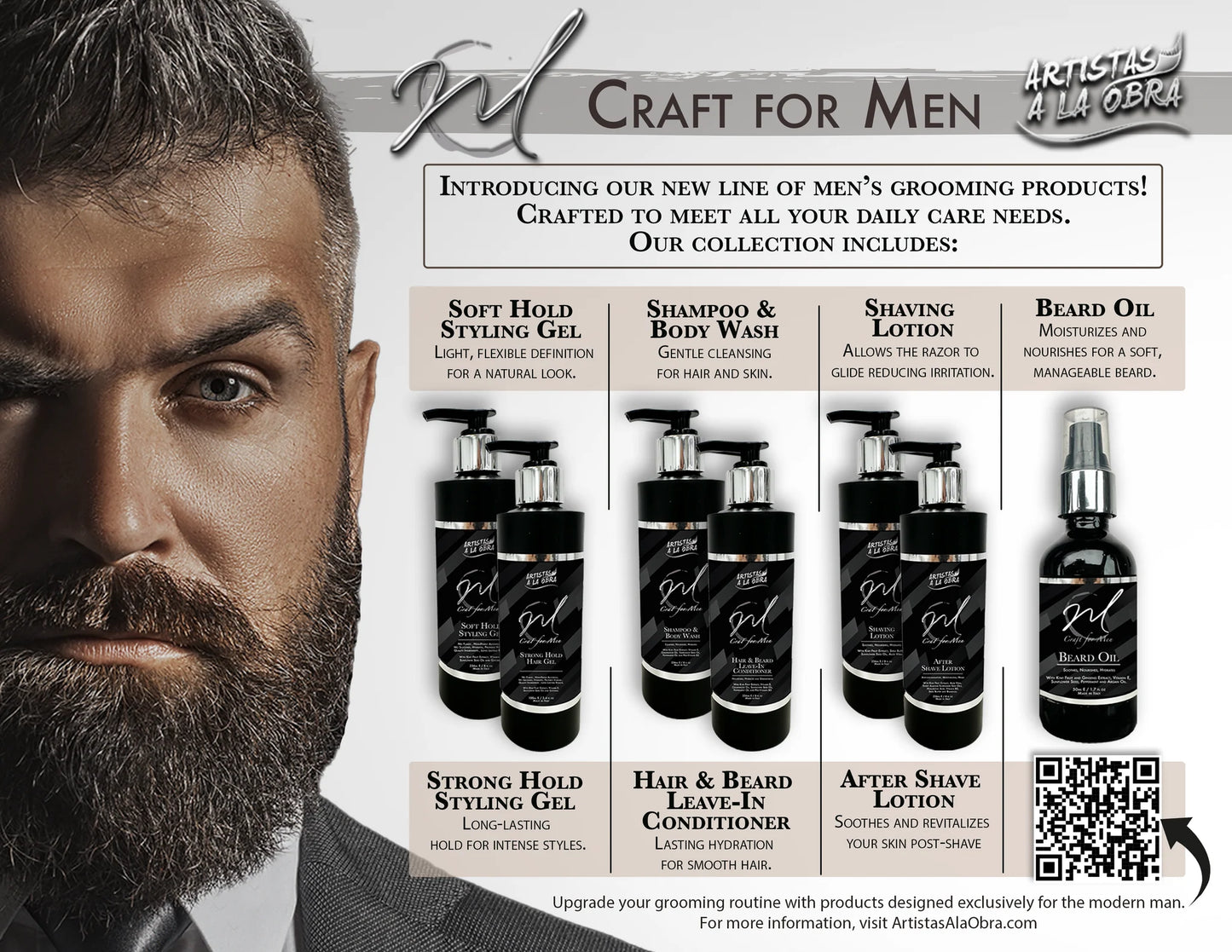 CM - Strong Hold Hair Gel