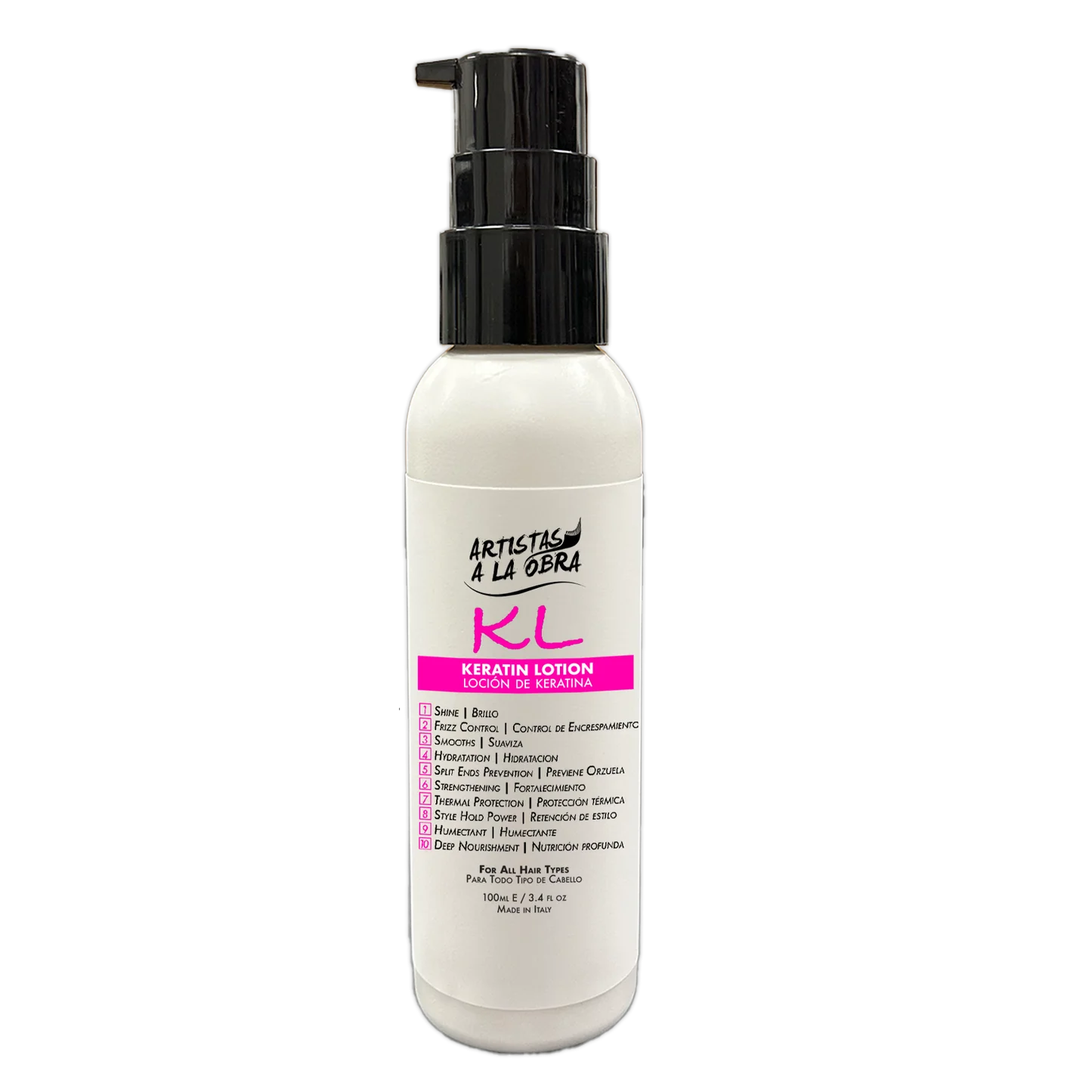 Keratin Leave-In Lotion 100ml E / 3.4 oz