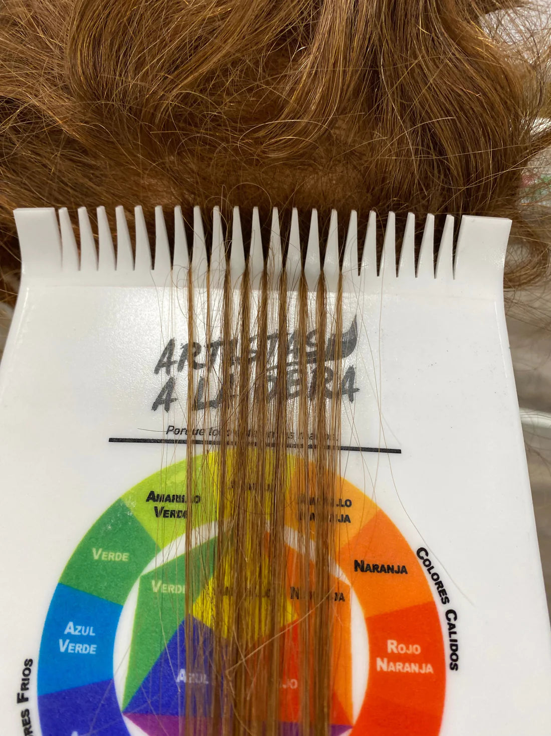 Tabala de Acrilico para Mechas